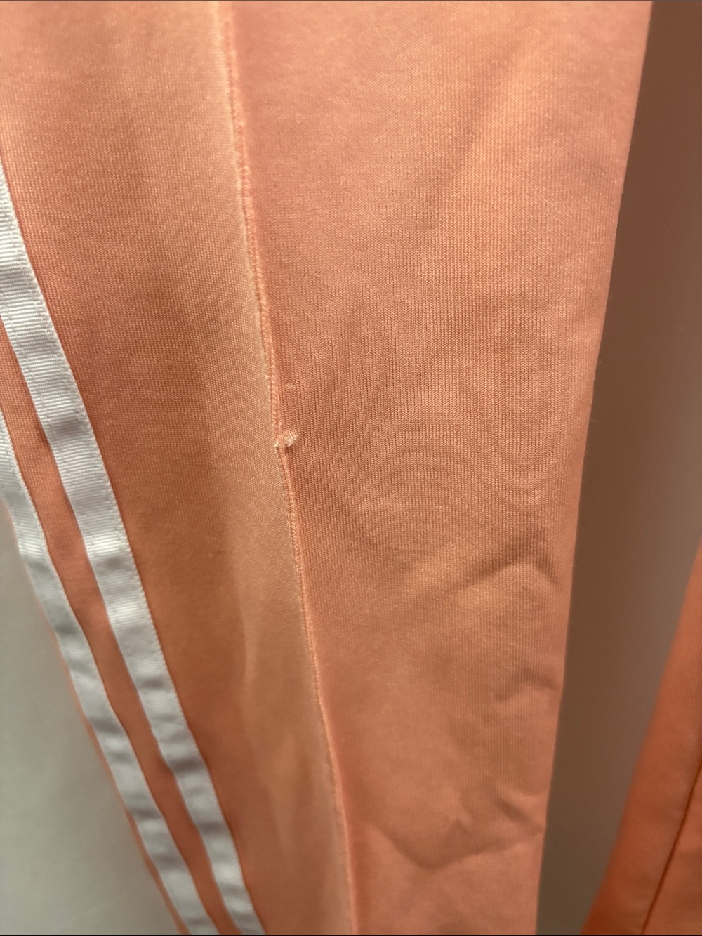 Adidas Women’s Originals SST Track Pants Sweatpants Joggers Large Peach Color - Picture 5 of 10